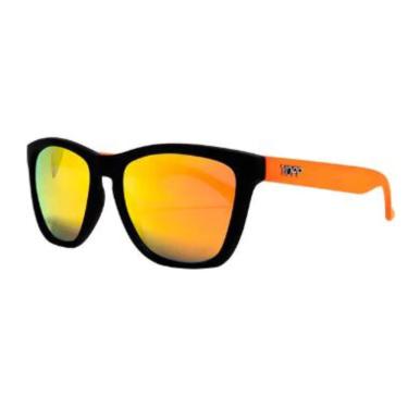 Imagem de Óculos Sol Espelhado Laranja Mecânica Yopp Proteção uv Solar Anti Reflexo Esportivo Leve Beach
