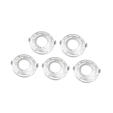 Imagem de Bothyi 5x Suporte de montagem de luminária redondo, resistente e leve, placa transversal para lustre pendente, 105 Milímetros