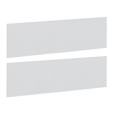 Imagem de Conjunto Painel 2 Unidades em 100% Mdf Complemento Branco Line
