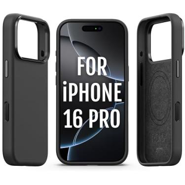 Imagem de Capa Roxx Next Era | Exclusivo em todo o mundo | Compatível com iPhone 16 Pro | Compatível com MagSafe | Capa rígida | Proteção interna | Proteção de tela | Proteção da câmera preta
