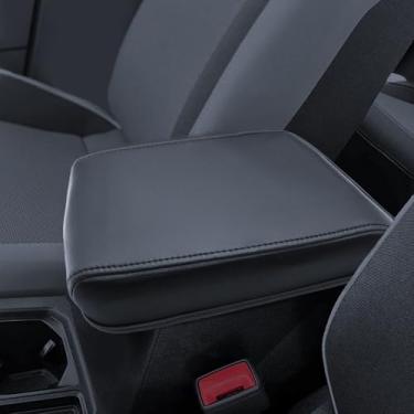 Imagem de LANTU Capa de apoio de braço para Volkswagen Taos S/SE/SEL 2022 2023 2024 2025 acessórios console central protetor de almofada de tampa média para descanso de cotovelo de carro