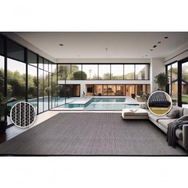 Imagem de Tapete Artesanal Look Gerbera B 100x150 Cm