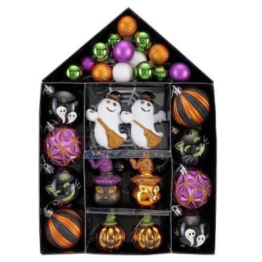 Imagem de Enfeites de Halloween Valery Madelyn 40 quilates para árvores pequenas