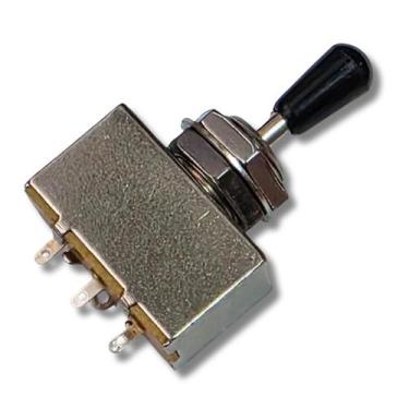 Imagem de Chave Seletora 3 Posições Guitarra Les Paul Pino Preto - Andaluz