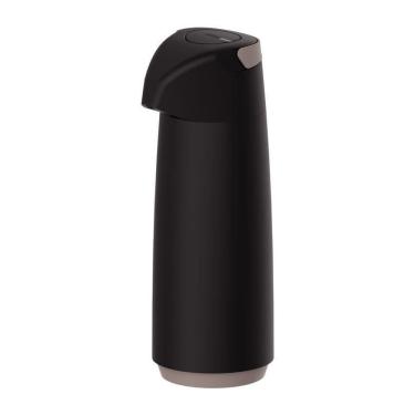 Imagem de Garrafa Térmica Plástica Preto 1,8L - Tramontina