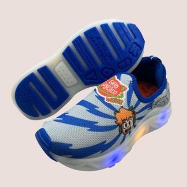 Imagem de Tênis Infantil Kidy Light Fun Sola Com Led Design Moderno-Masculino