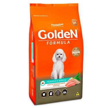 Imagem de Ração Premier Golden Fórmula Mini Bits para Cães Adultos Frango e Arroz 10,1kg