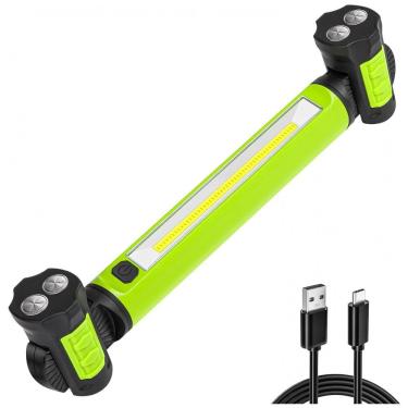 Imagem de Luz de trabalho LED 20W 2500LM Magnética Recarregável USB, ROPELUX JF728AU, Verde