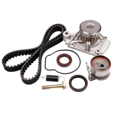Imagem de ASTOU Kit de correia dentada L4 de 1,7 L com bomba de água adequado para 2001, 2002, 2003, 2004, 2005, para Honda para Civic for Acura para EL Kit de Correia dentada de motor de substituição OEM