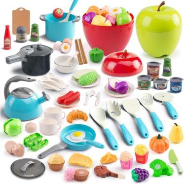 Imagem de Conjunto de brinquedos de cozinha Funpynani, 100 unidades, conjunto de