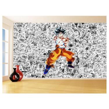Imagem de Papel De Parede Dragon Ball Goku Página Manga 3,5M Dbz556 - Você Decor