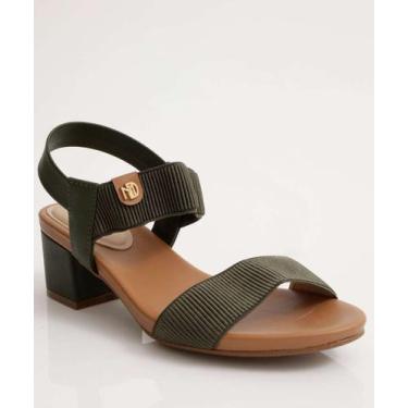 Imagem de Sandália Feminina Modare-72106, Verde, 37
