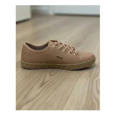 Imagem de Tênis Casual Feminino Moleca FLOATHER CLASSIC Original, Nude, 36