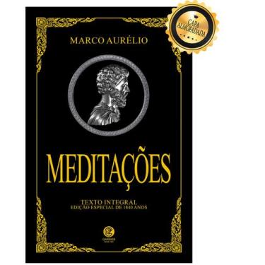 Imagem de Livro - Meditações de Marco Aurélio - Edição de Luxo Almofadada