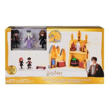Imagem de Harry Potter - Mini Playsets Hogwarts Conjunto Completo - Wizarding Wo