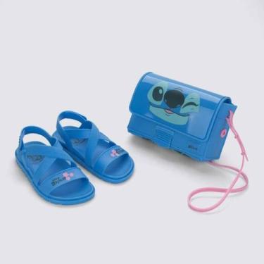 Imagem de Sandália Disney Fun Bag Stitch - Infantil - Azul, 30