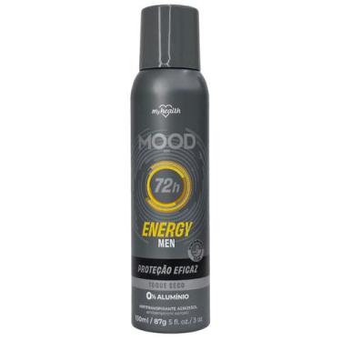Imagem de Desodorante Antitranspirante Aerossol Sem Alumínio Energy Men Mood Car