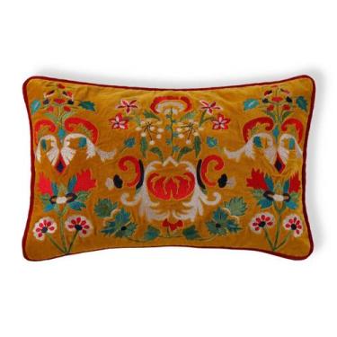 Imagem de Capa de Almofada Anaya Mostarda - Westwing Collection, Amarelo