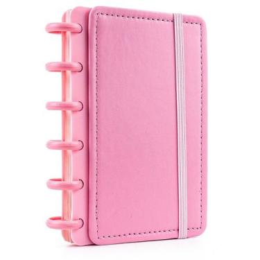 Imagem de Caderno A6 Inteligente Anotações Mini Caderneta De Discos - Hxt, Rosa 