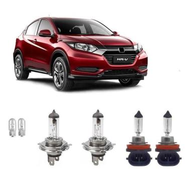 Imagem de Lâmpadas Honda Hr-v 2015 2016 2017 2018 2019 Farol E Milha - TIGER AUT