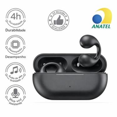 Imagem de Fone de Ouvido Condução Óssea Ergonômico Bluetooth