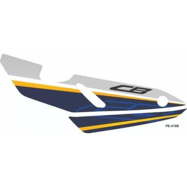 Imagem de Adesivo Protetor De Escapamento Honda Twister. Pe_416b - Resitank