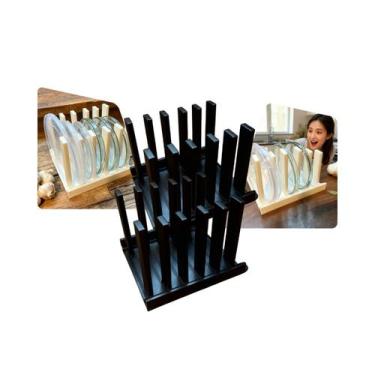 Imagem de Kit 2 Suporte Organizador De Tampas Tupperware Porta Tampas Plástico e