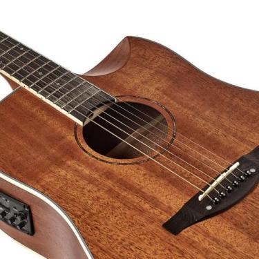 Imagem de Violão Folk Venice Halfcutway Mogno - Malibu
