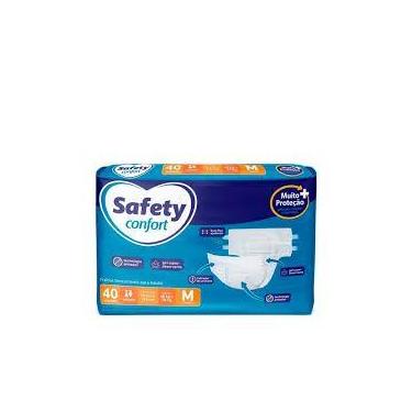 Imagem de Fralda Geriátrica Safety Confort Sec Tam.M C/40 un