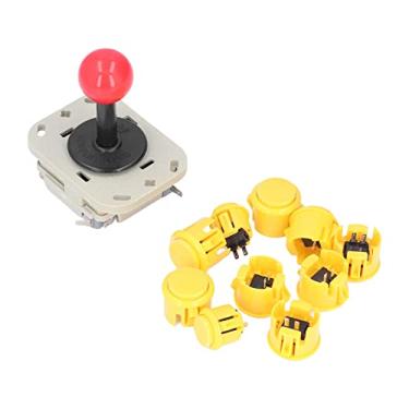 Imagem de Stick, operação simples Joystick Kit Som de botão mecânico portátil leve 50 milhões de torneiras para máquinas recreativas para uso doméstico
