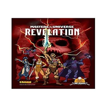 Imagem de Álbum Figurinhas Motu Revelation Kit 1 álbum Brochure 6 Envel