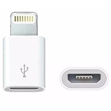 Imagem de Adaptador OTG Micro USB p/ 8 Pinos Iphone 5/6