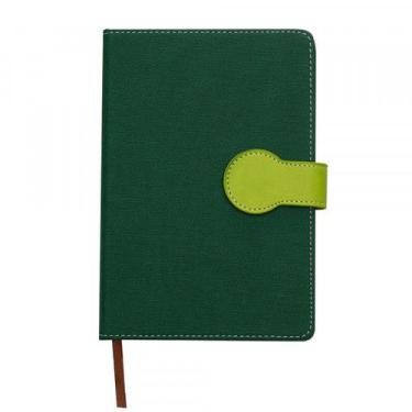 Imagem de Caderno De Anotação Sem Pauta Com Imã A5 96 Folhas Verde - Serv Color
