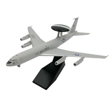 Imagem de Generic Modelo de Liga Fundida 1:200 EUA E-3 Avião Sentinela para Quarto de Prateleira de Bar,