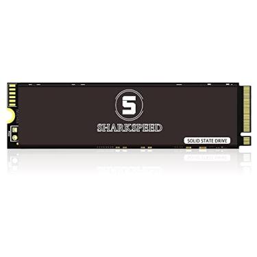 Imagem de SSD M.2 NVMe 4TB PCIe Gen 4.0 x 4 SHARKSPEED Drive interno de estado sólido, compatível com PS5, controle de calor, armazenamento para PC, laptops, jogos, M.2 2280, até 7.300 MB/s (4TB, M.2 NVME)