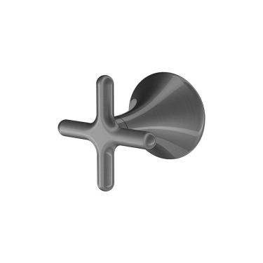 Imagem de Acabamento para Registro Docol Liss 921470 para Base Deca 1/2", 3/4" e 1" Grafite Escovado