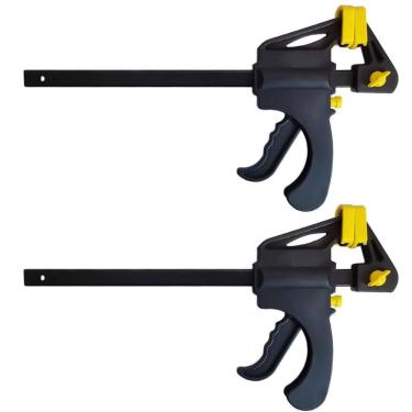 Imagem de Kit 2 Grampos Sargento 200mm Madeira Eda Pro