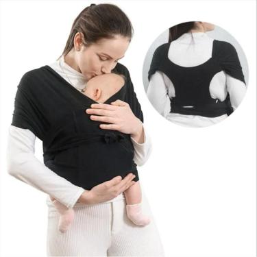 Imagem de Canguru Bebe Passeio Canguru Bebe Canguru Wrap Sling Rosa