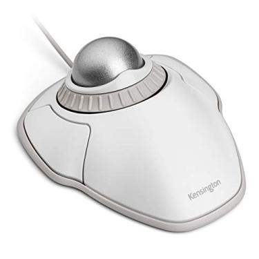 Imagem de Mouse de trackball com anel de rolagem Kensington Orbit K72500WW, branco