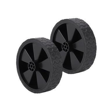 Imagem de Generic 2 peças carrinho de compras roda bagagem mala roda resistente ao desgaste rodas rodízio, 5 polegadas 151g