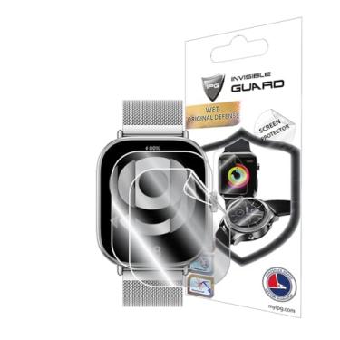 Imagem de IPG Protetor de tela de hidrogel para relógio inteligente Xiaomi Redmi Watch 4 (2 unidades) Película transparente HD invisível antiarranhões - suave/autorreparação/bolha para Watch 4