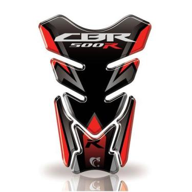 Imagem de Protetor De Tanque Honda Cbr 500 R - Cobra Motoparts, Vermelho