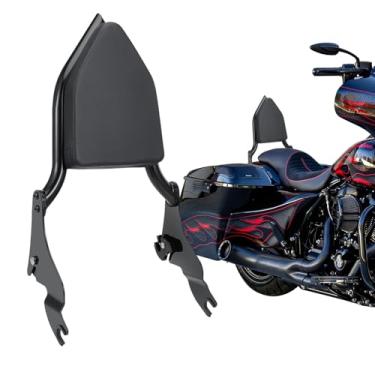 Imagem de Drytuns Encosto destacável Sissy Bar para Harley Touring Road King Road Glide Street Glide Electra Glide 2009-2025