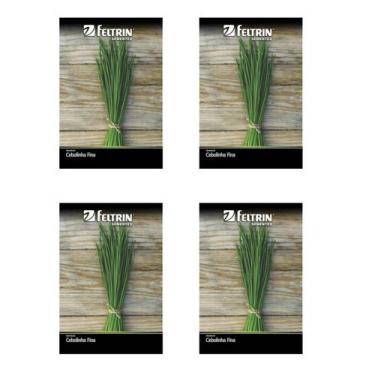 Imagem de 4X Sementes de Cebolinha Verde Fina FELTRIN