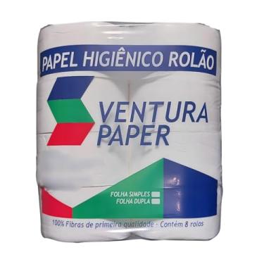 Imagem de Papel Higiênico Rolão 2000m – 8 Rolos de 250m para Uso Institucional