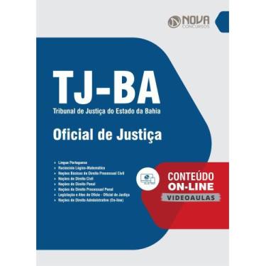 Imagem de Apostila TJ-BA - Oficial de Justiça - Nova Concursos