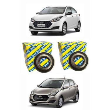 Imagem de Par Rolamentos de Roda Dianteira Originais SNR - Hyundai Hb20 e Hb20S 