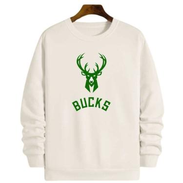 Imagem de Blusa Moletom Gola Basquete Bucks Giannis Basketball
