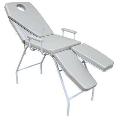 Imagem de Maca Estética Massagem Bi-Perna Com Orifício Facial E Braços - For-Ty 