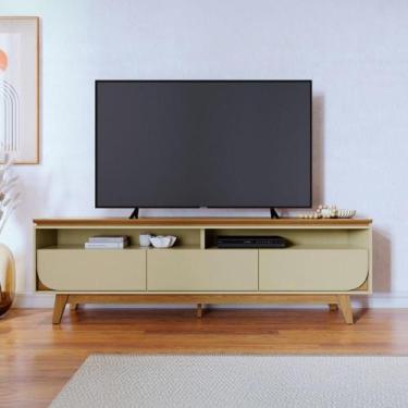 Imagem de Kit Bancada e Mesa Centro Frankfurt Cumaru Opala - Mais de Casa